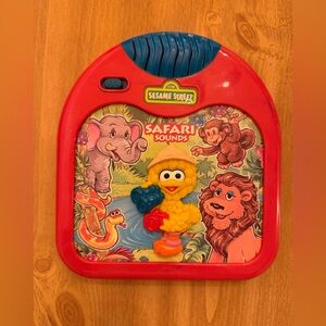 Sesame Street Safari Sounds 1998 Tyco Preschool Toys Jim Henson Company WORKS